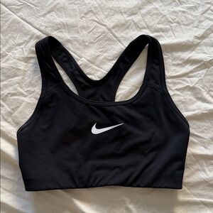 Nike Black Racerback Sports Bra - Small
